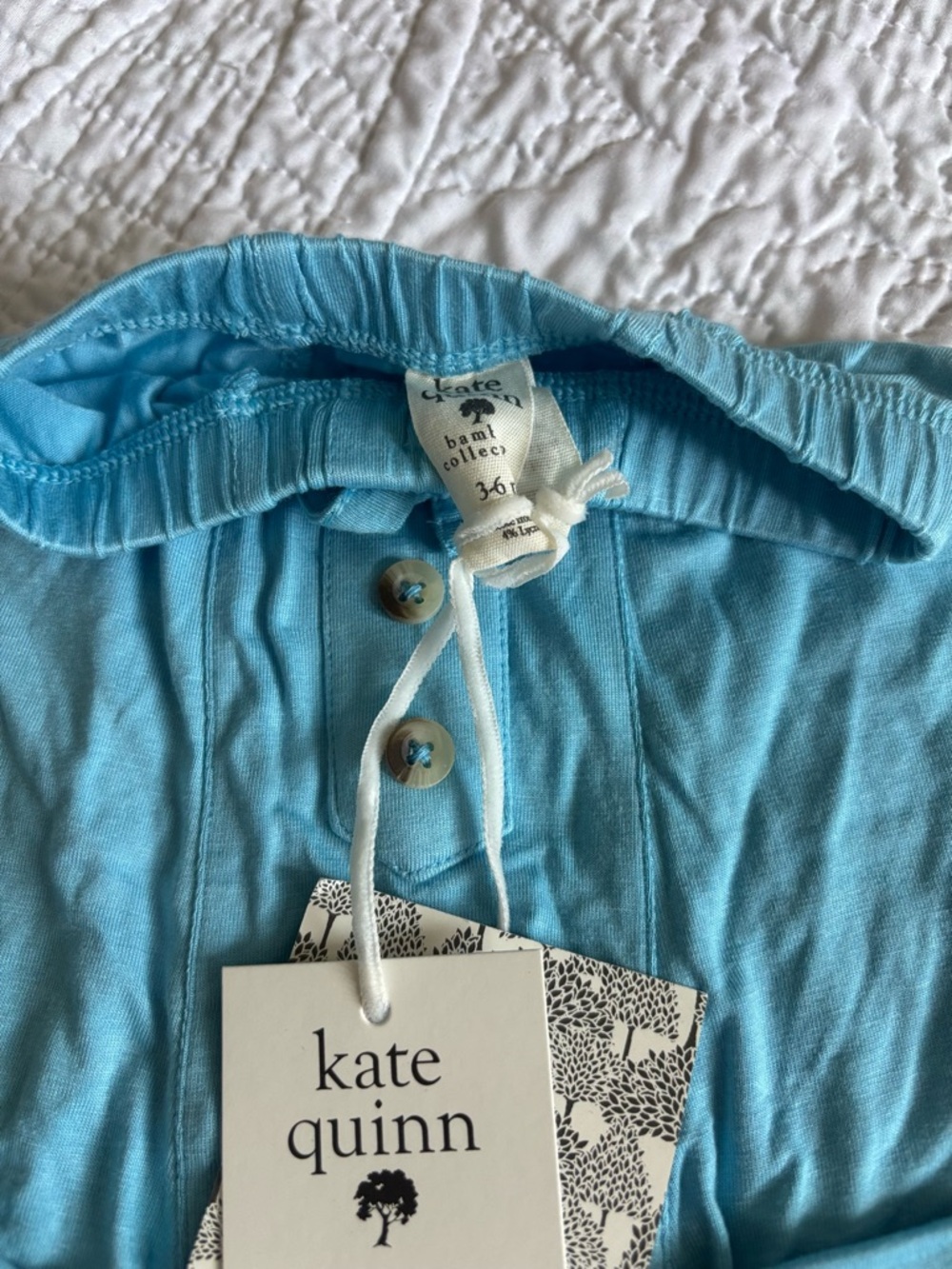 Bamboo - Kate Quinn NWT Teal Shorts - Picture 3 of 4